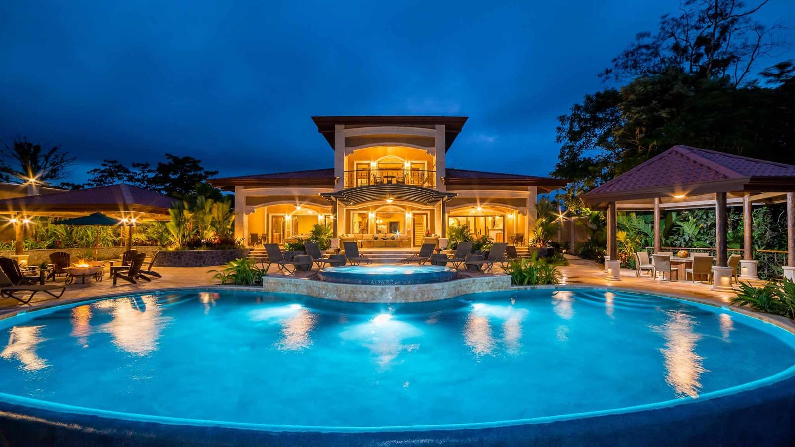 Arenal hot springs Costa Rica